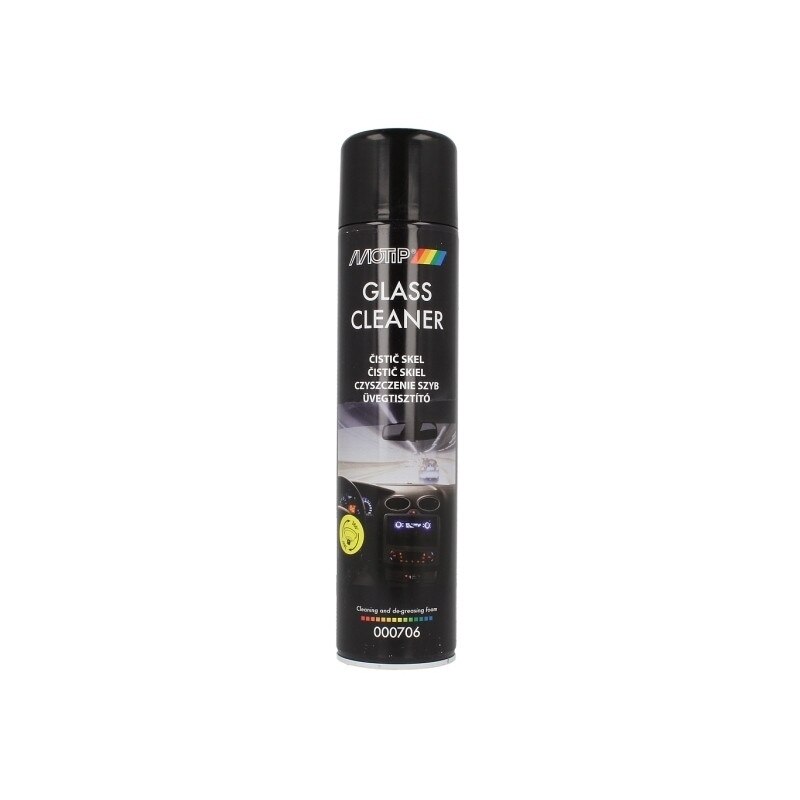 Solutie curatare sticla, geam, parbrize Glass Cleaner, Motip 600 ml